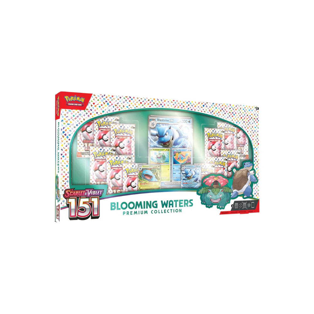 Pokemon TCG: Scarlet & Violet 151 Blooming Waters Premium Collection Box
